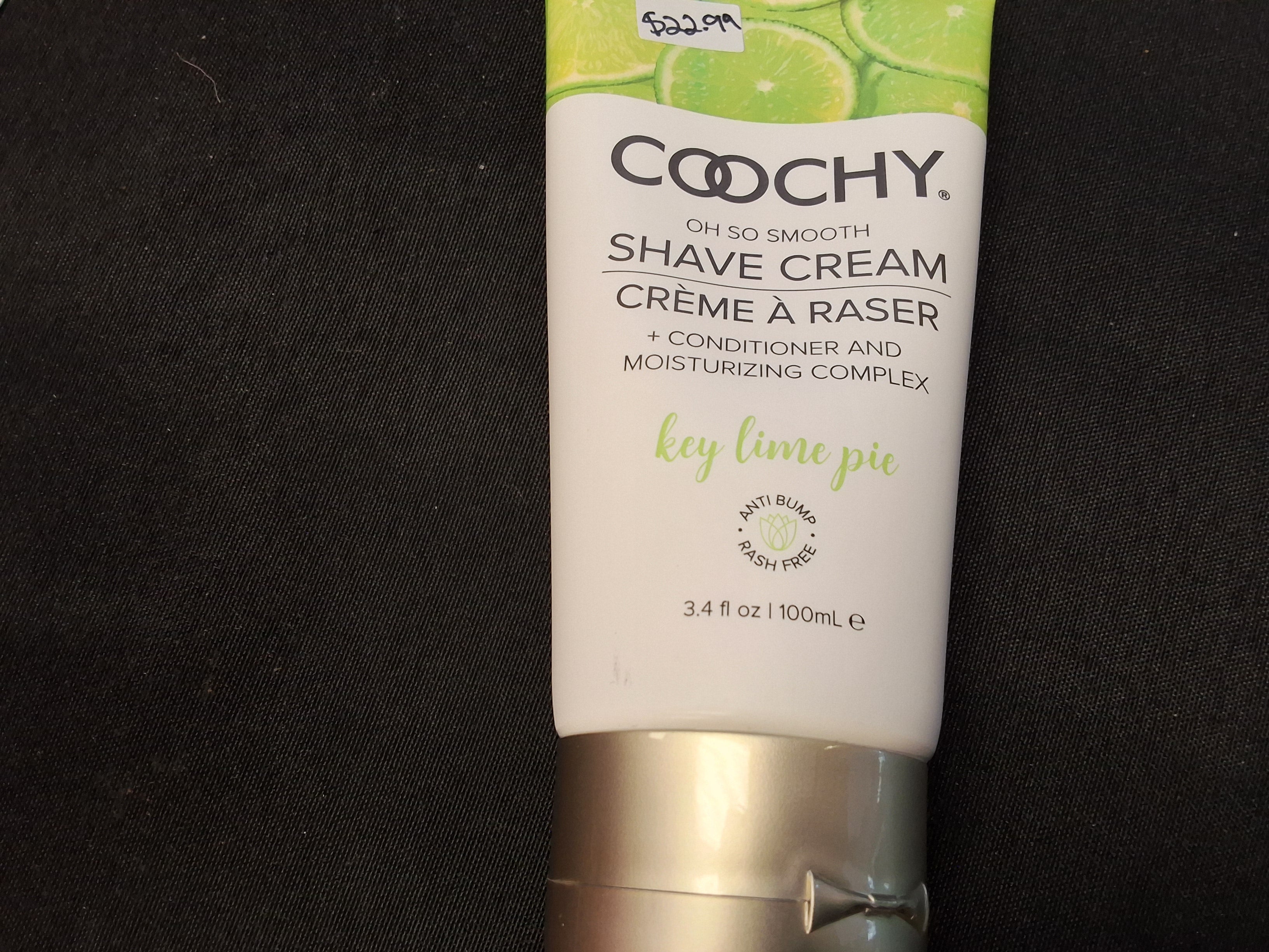 Coochy Rash-Free Shave Cream – Lime 3.4 oz