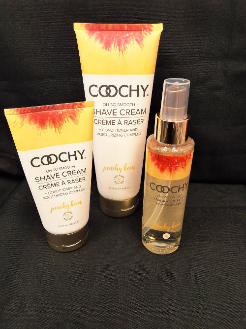 Coochy Rash-Free Shave Cream – Peach 7.2 oz